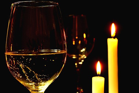Candlelight-Dinner in Verbindung einer Kulturveranstaltung