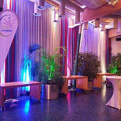Foyer beim Neujahrsempfang der Stadt Hockenheim im Jahr 2020